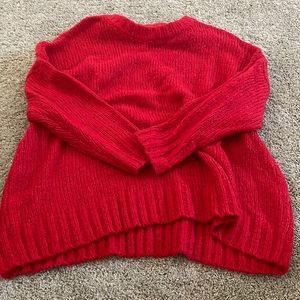 NWOT Aerie red sweater